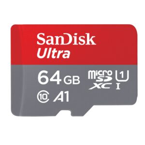 CARTE MÉMOIRE SANDISK MICRO SD 64GO