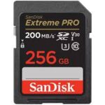 CARTE MÉMOIRE SANDISK SD 256GO