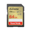 CARTE MÉMOIRE SANDISK SD 64GO