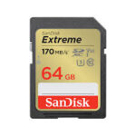 CARTE MÉMOIRE SANDISK SD 64GO